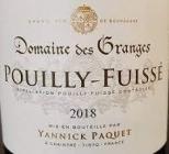 Domaine de Granges - Granges Pouilly Fuisse 2023