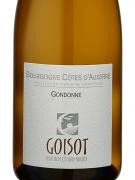 Guilhem & Jean-Hugues Goisot Bourgogne Cotes dAuxerre Gondonne Blanc 2020