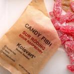 Kolsvart - Sour Raspberry Swedish Fish 0