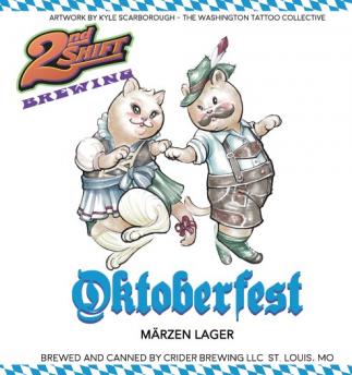 2nd Shift Brewing - Oktoberfest (4 pack cans) (4 pack cans)