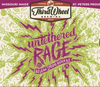 3rd Wheel Brewing - Untethered Rage Belgian Golden Strong Ale (Each) (Each)