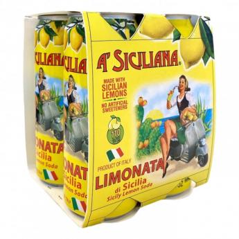 A'Siciliana - Limonata 4pk (4 pack cans) (4 pack cans)