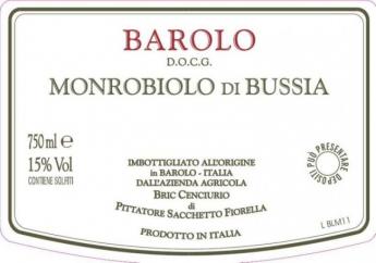 Bric Cenciurio - Barolo Monrobiolo di Bussia 2017 (750ml) (750ml)