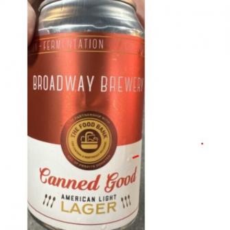 Broadway Brewing - Canned Good Light (6 pack cans) (6 pack cans)