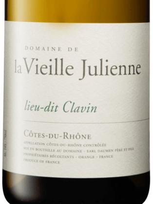 Vieille Julienne - Cotes Du Rhone Blanc lieu-dit Clavin 2021 (750ml) (750ml)