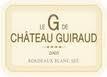 Chateau Guiraud - Bordeaux Blanc Le G 2020