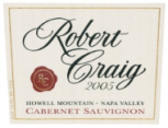 Robert Craig - Proprietary Red Blend Howell Mountain 2020