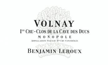 Benjamin Leroux - Volnay 1er Cru Clos de la Cave des Ducs Monopole 2020 (750ml) (750ml)