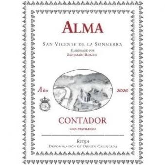 Benjamin Romeo - Alma Contador Rioja 2020 (750ml) (750ml)