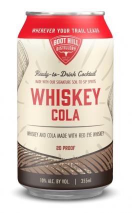 Boot Hill Distillery - Whiskey Cola (4 pack cans) (4 pack cans)