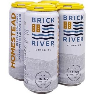 Brick River - Homestead Cider (4 pack cans) (4 pack cans)
