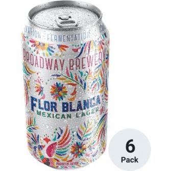 Broadway Brewing - Flor Bianca (6 pack cans) (6 pack cans)