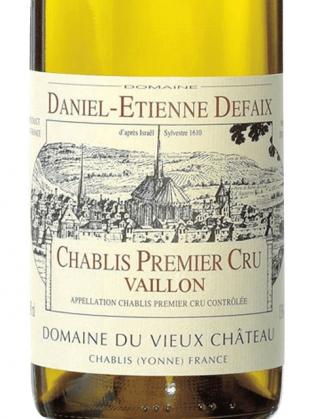 Daniel-Etienne Defaix - Chablis 1er Cru Vaillons 2009 (750ml) (750ml)
