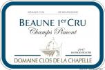 Domaine Clos de la Chapelle - Beaune 1er Cru Champs Pimont 2022