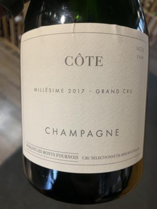Domaine Les Monts Fournois - Cote-Mesnil-Oger Grand Cru Champagne 2017 (750ml) (750ml)
