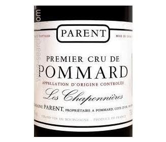 Domaine Parent - Pommard Les Chaponnires 2017 (750ml) (750ml)