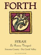 Forth Vineyards - Forth Syrah La Rousse 2019