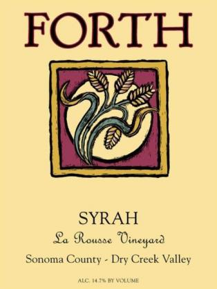 Forth Vineyards - Forth Syrah La Rousse 2019 (750ml) (750ml)