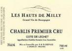 Les Hauts de Milly - Hauts Milly Chablis Lechet 2020 (750)
