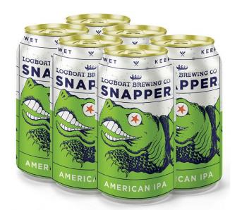 Logboat Brewing - Snapper IPA (6 pack cans) (6 pack cans)