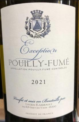 Lucien Raimbault - Pouilly-Fume Exception 2021 (750ml) (750ml)