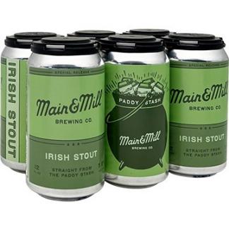 Main and Mill Brewing - Paddy Stash Irish Stout (6 pack cans) (6 pack cans)