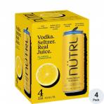 NUTRL - Seltzer Lemonade 4pk