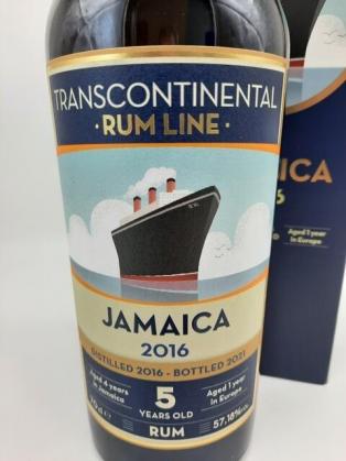 Transcontinental Rum Line - TCRL Rum Jamaica 2016 (750ml) (750ml)