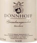 Weingut Donnhoff Grauburgunder Trocken 2021 (750)